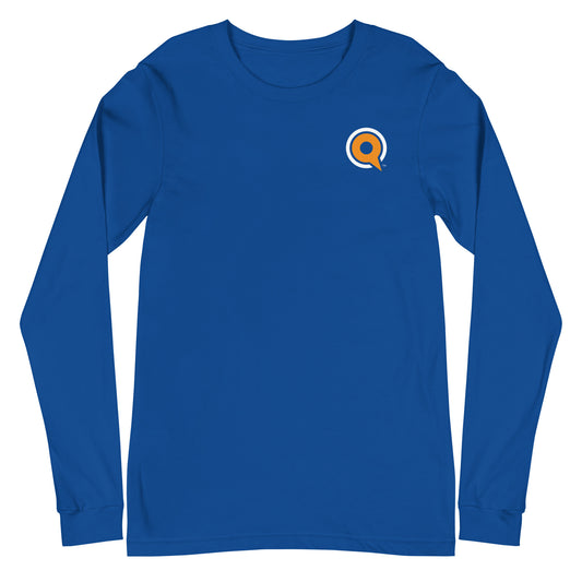 Yaqeen Q Long Sleeve Tee in Blue