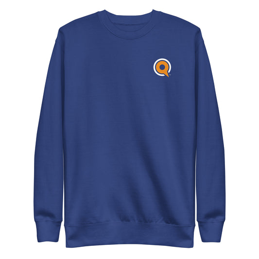 Yaqeen Q Sweatshirt in Blue