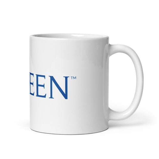 Vintage Yaqeen logo White Mug