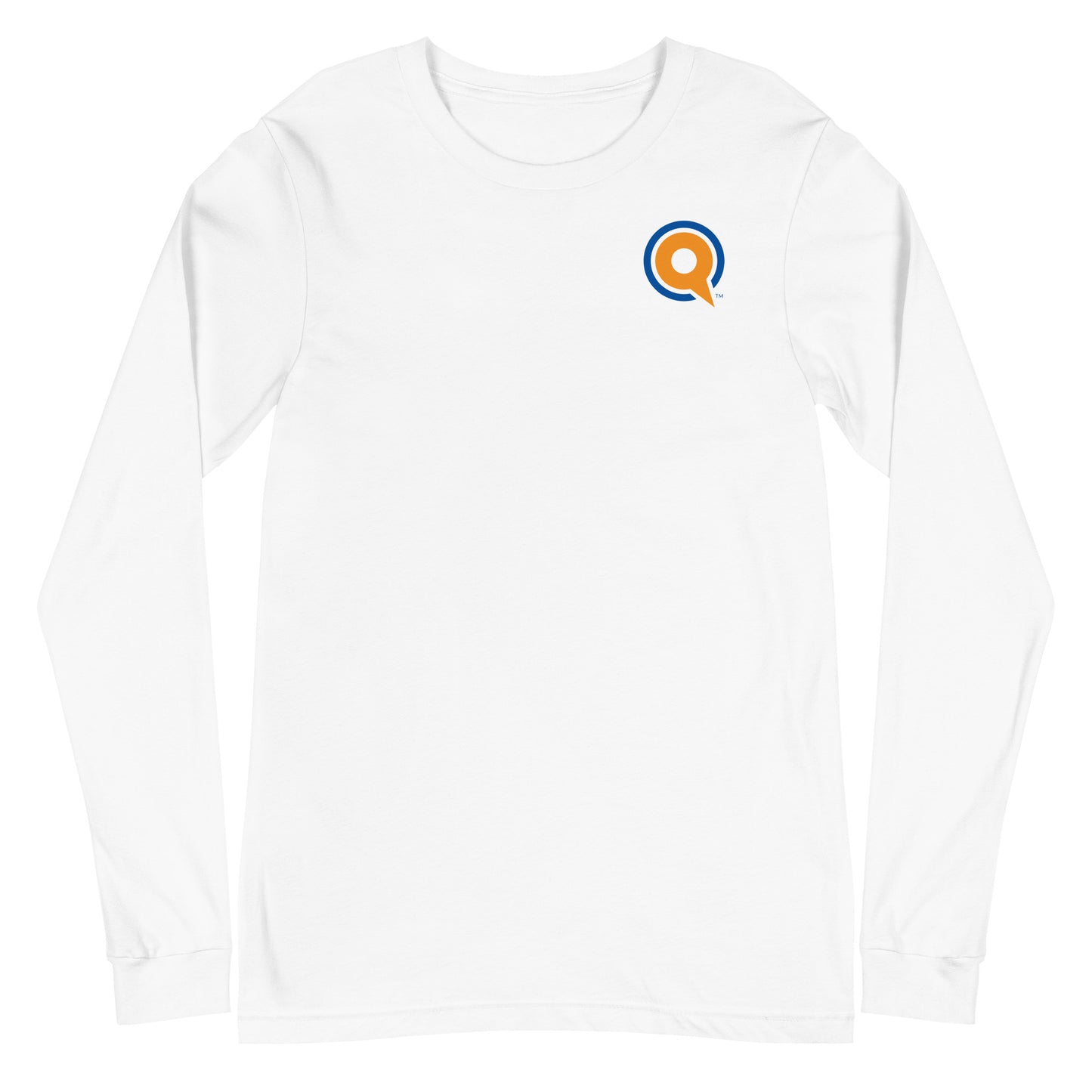 Yaqeen Q Long Sleeve Tee in White